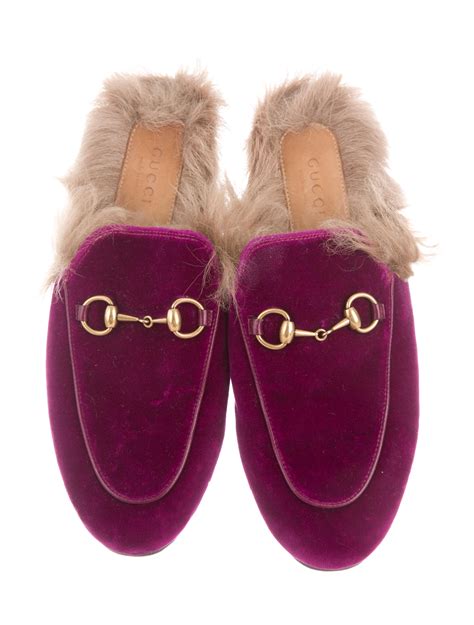 furry gucci|Gucci princetown mules on sale.